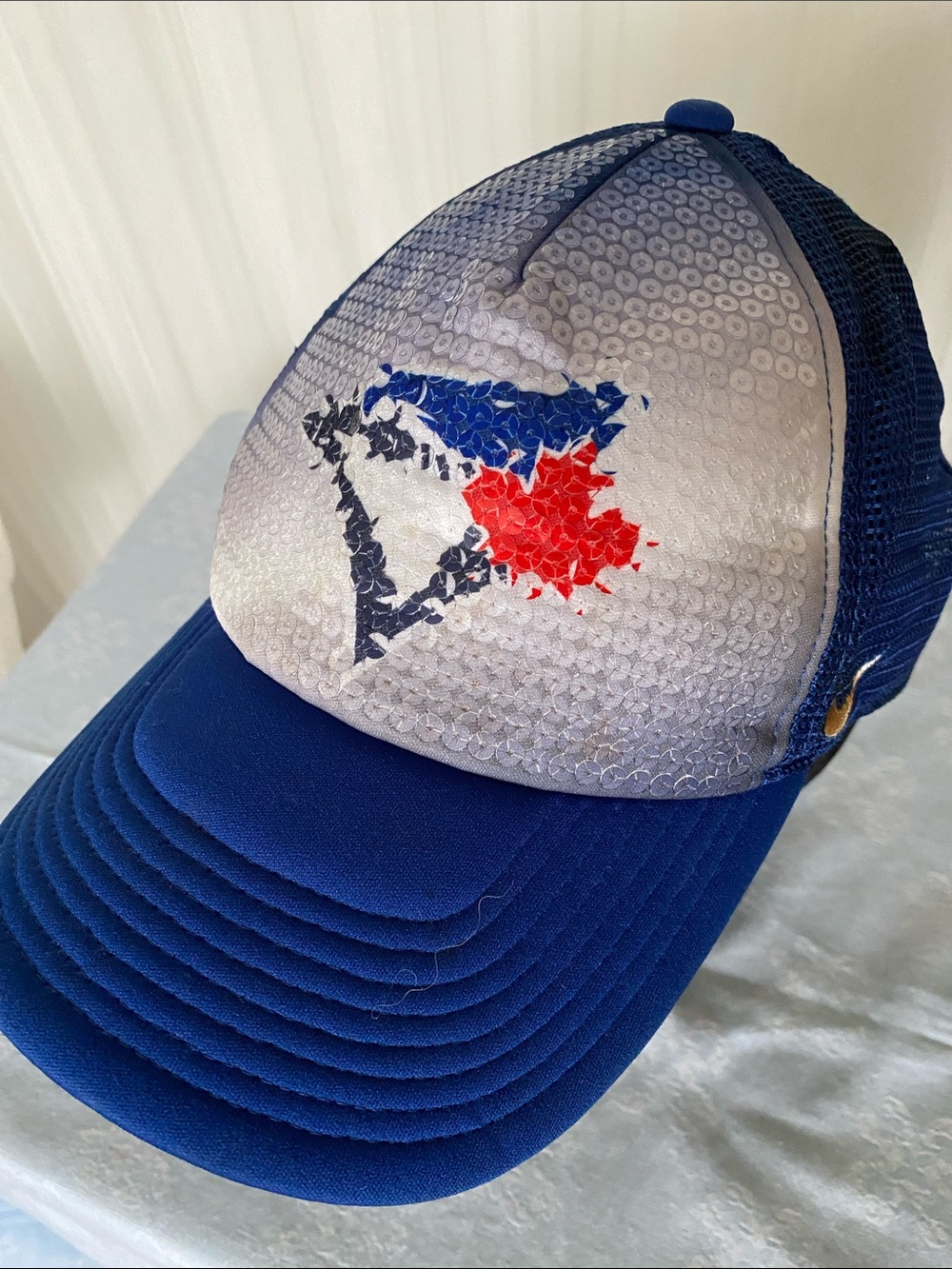 Nike Baseball Blue Jays Hat Sequins Adjustable